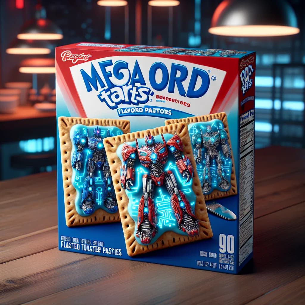 Megazord Flavored Pop Tarts
