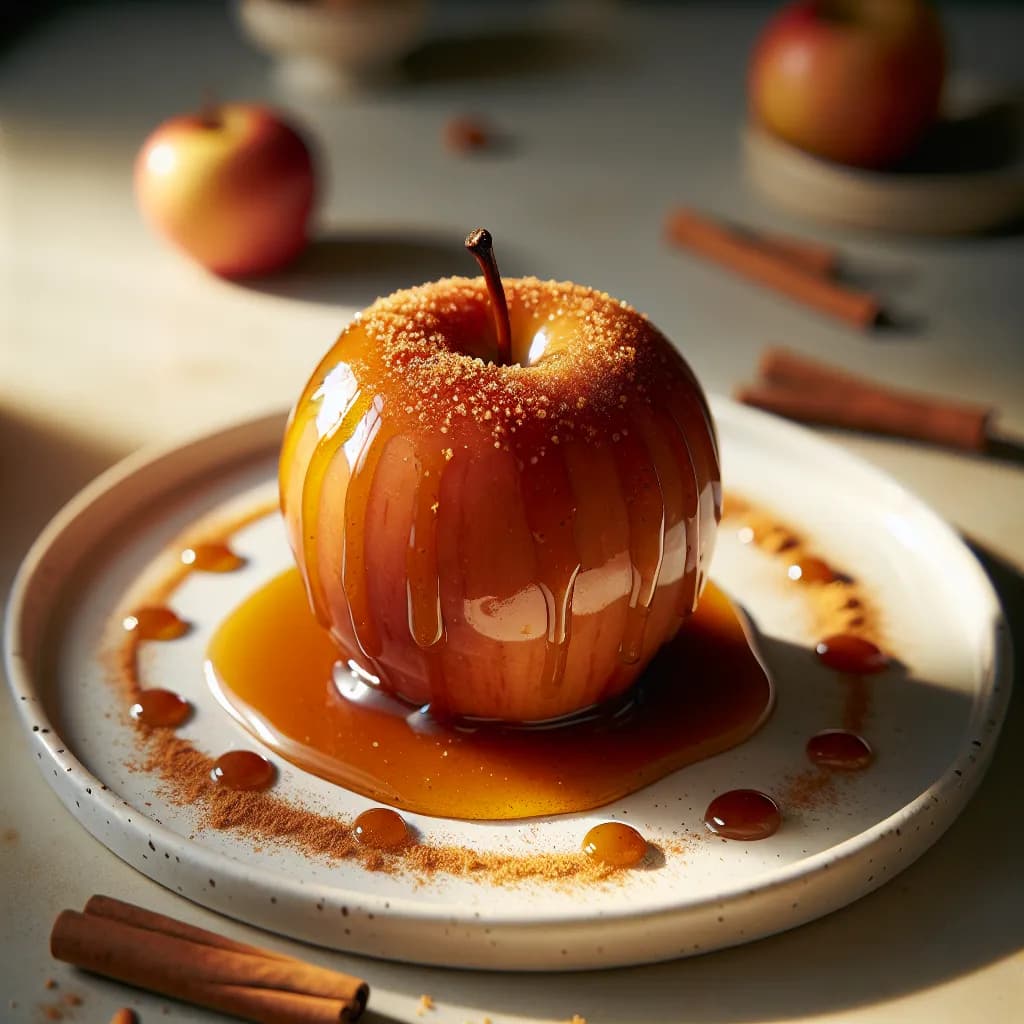 Mela Caramellata con Cannella