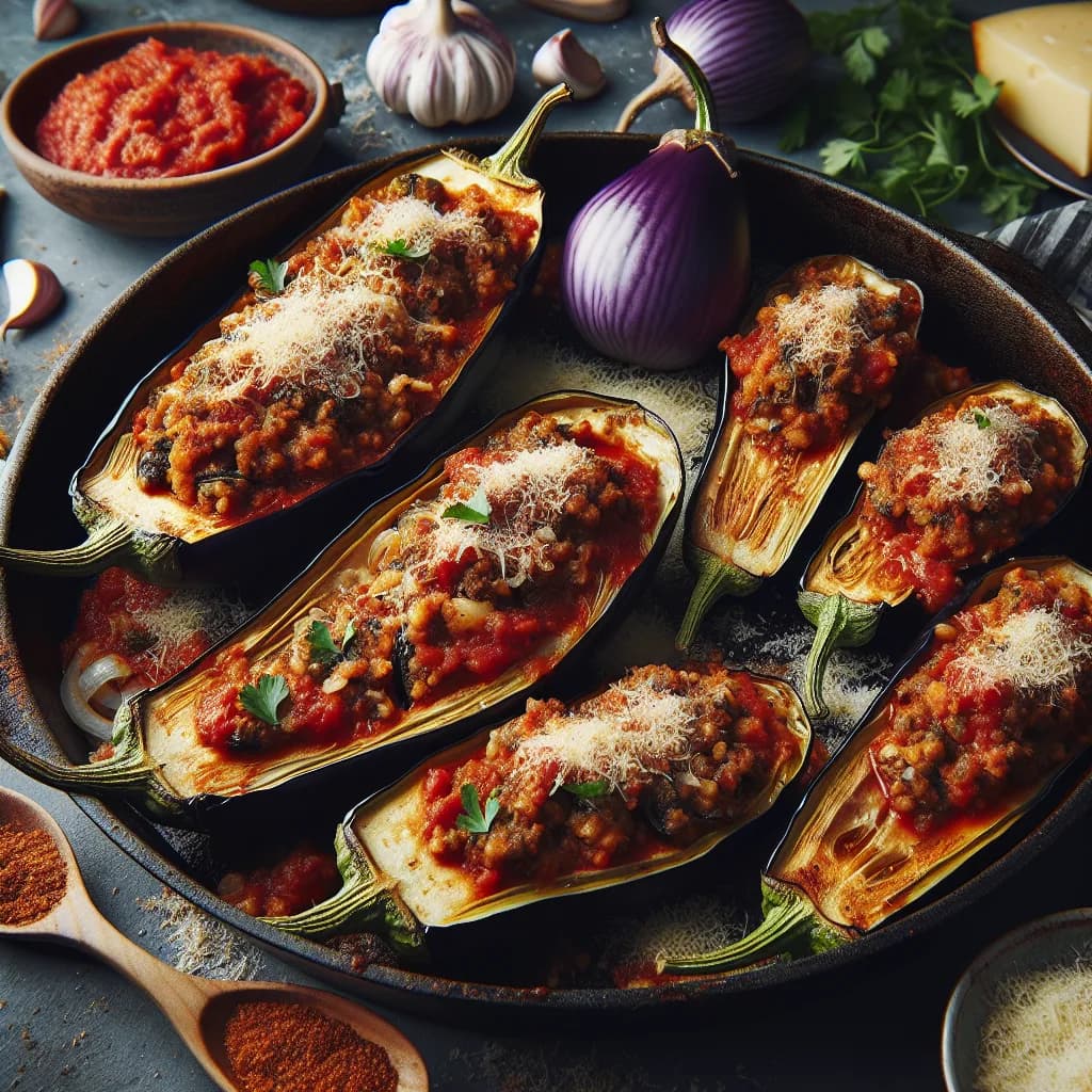 Melanzane Ripiene al Forno
