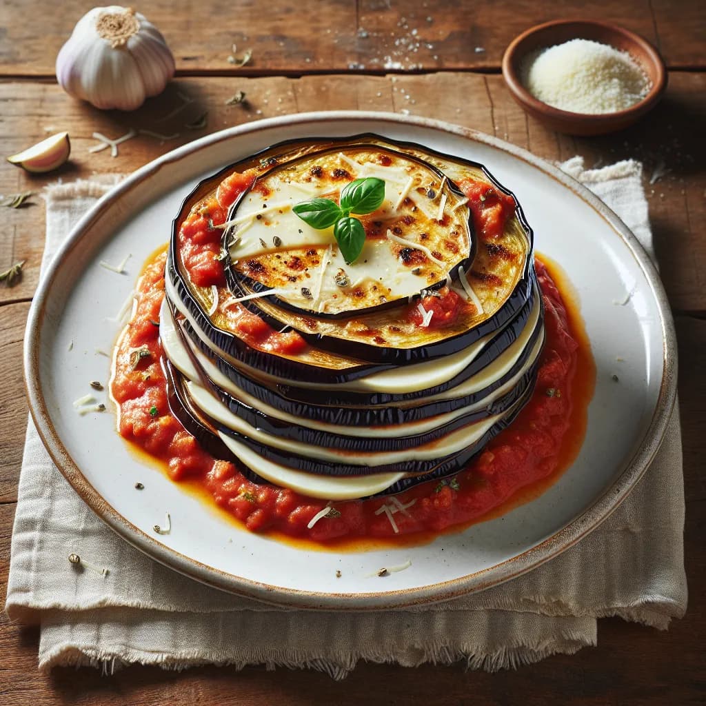 Melanzane alla Parmigiana Light