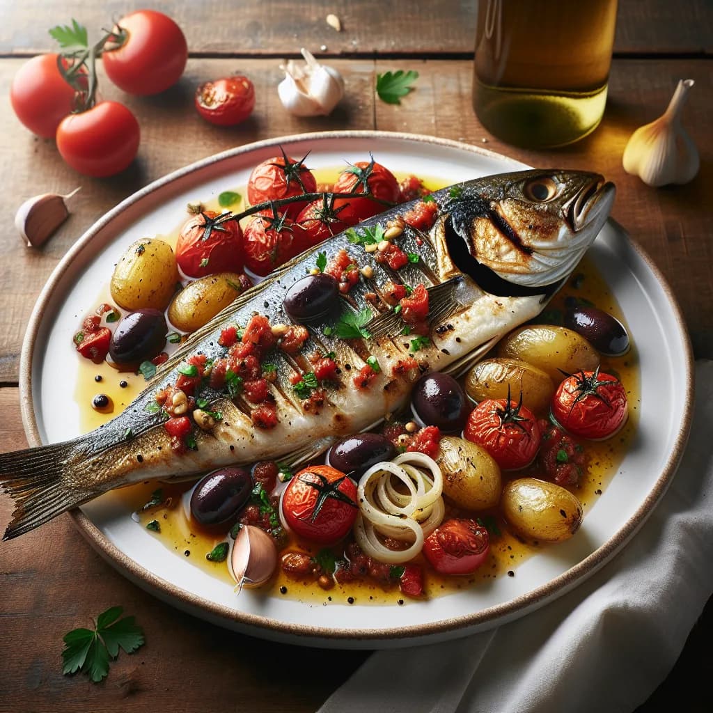Merlan à la Provençale