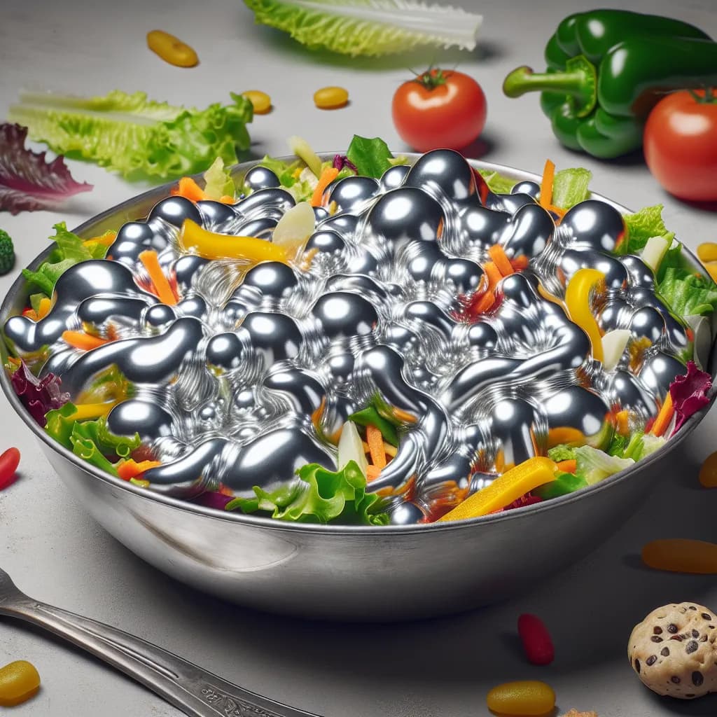 Metallic Gloop Salad