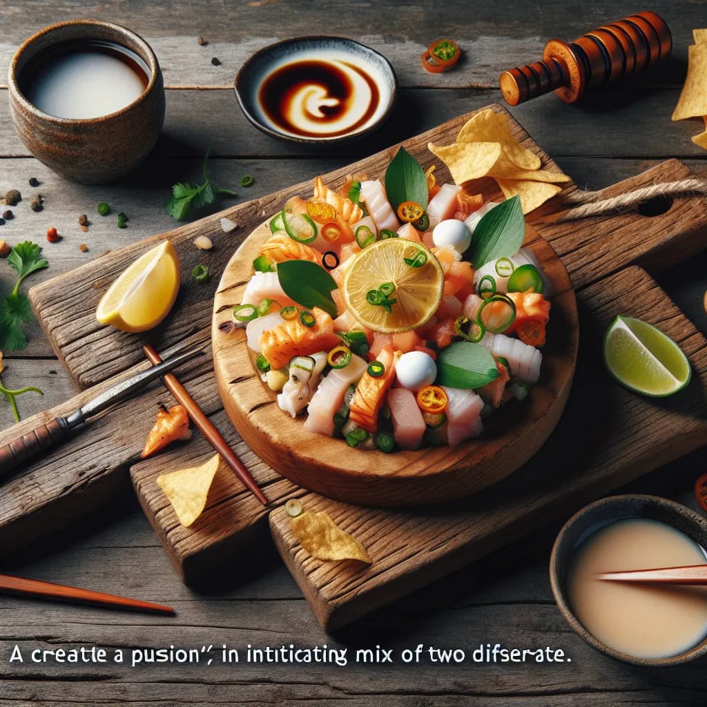 Mexican Samurai Ceviche