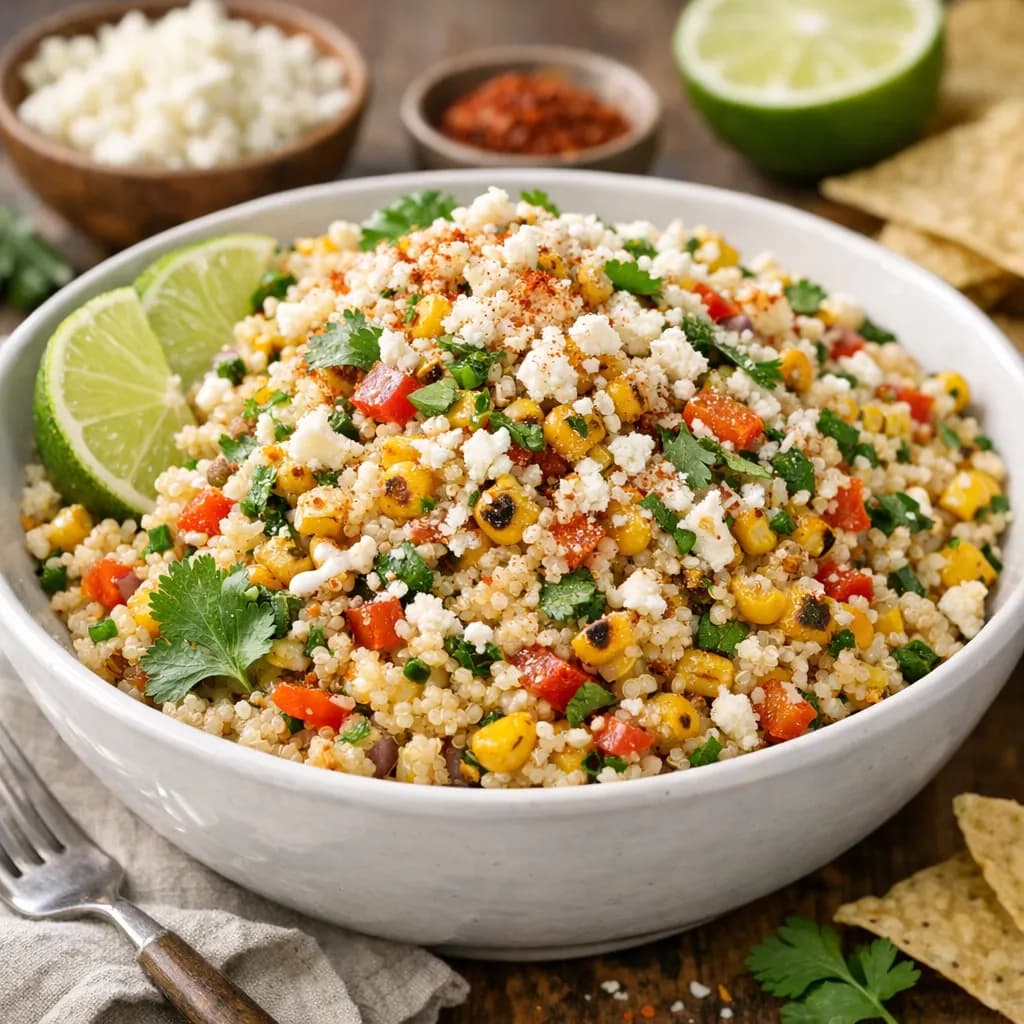 Mexican Street Corn Quinoa Salad