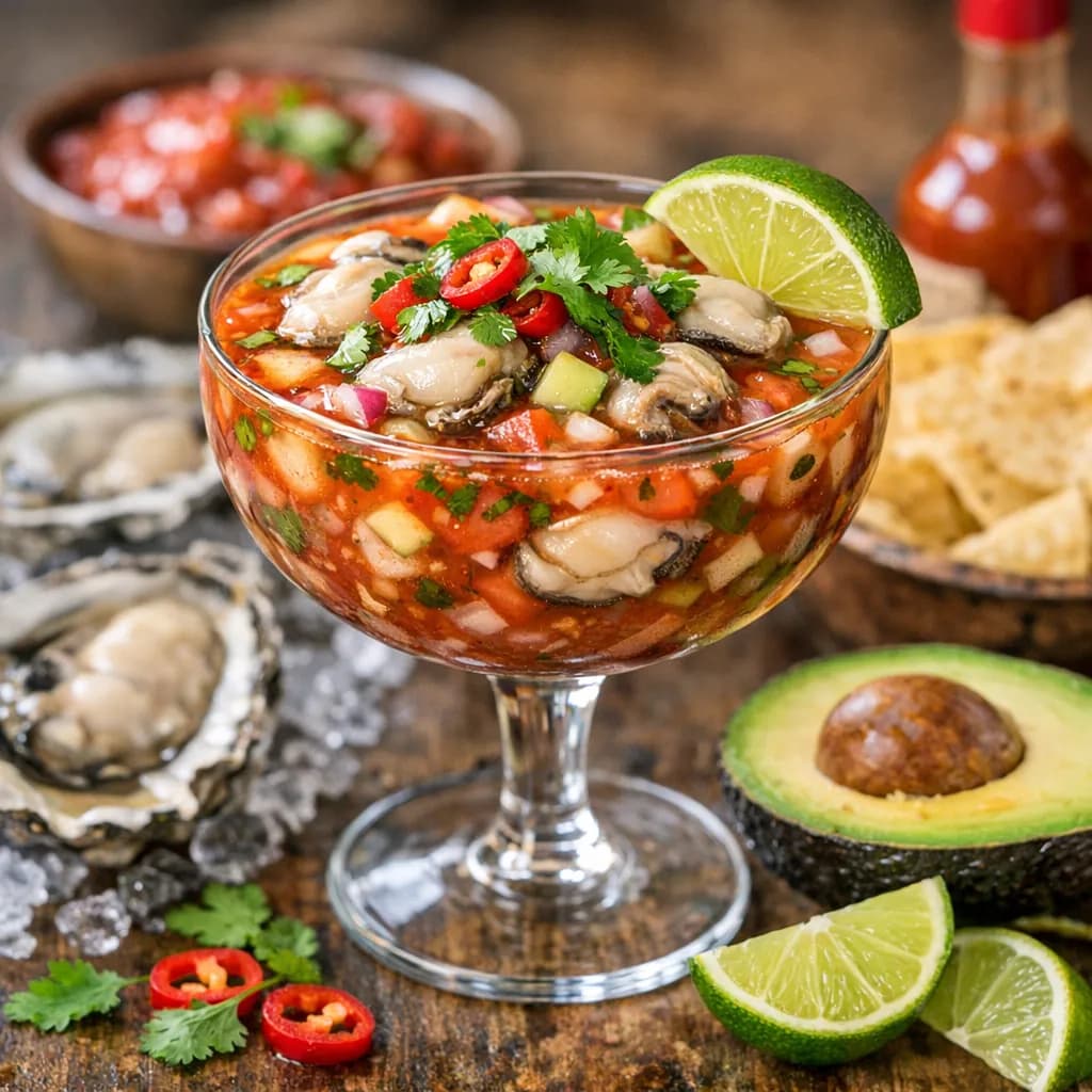 Mexican Style Oyster Cocktail Sauce