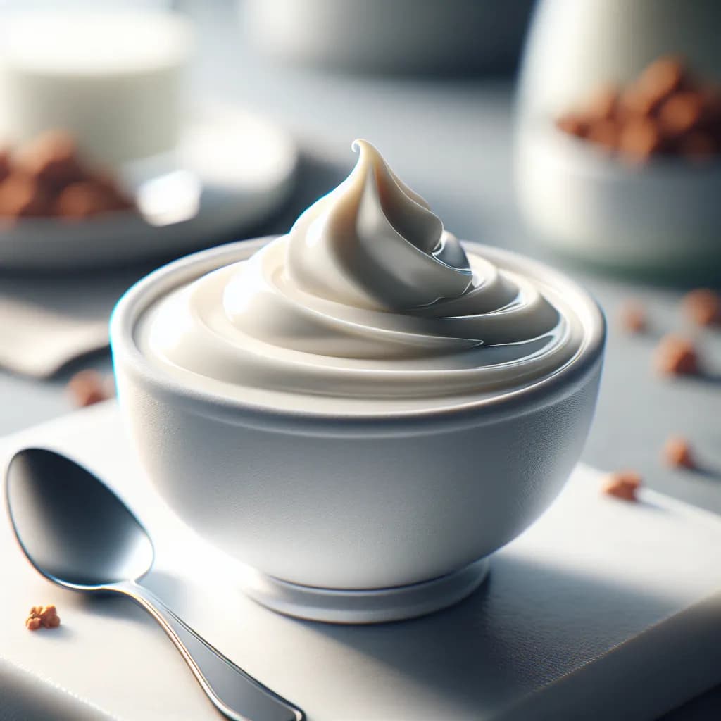 Milch-Joghurt-Creme