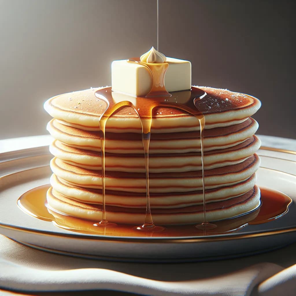 Milk Maida Pancakes