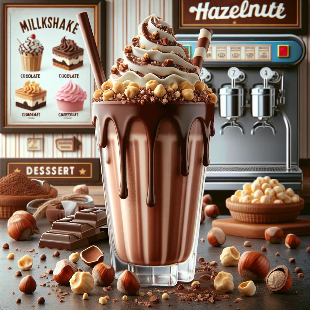 Milk Shake al Cioccolato e Nocciola