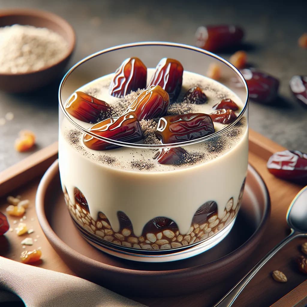 Milk and Date Pudding