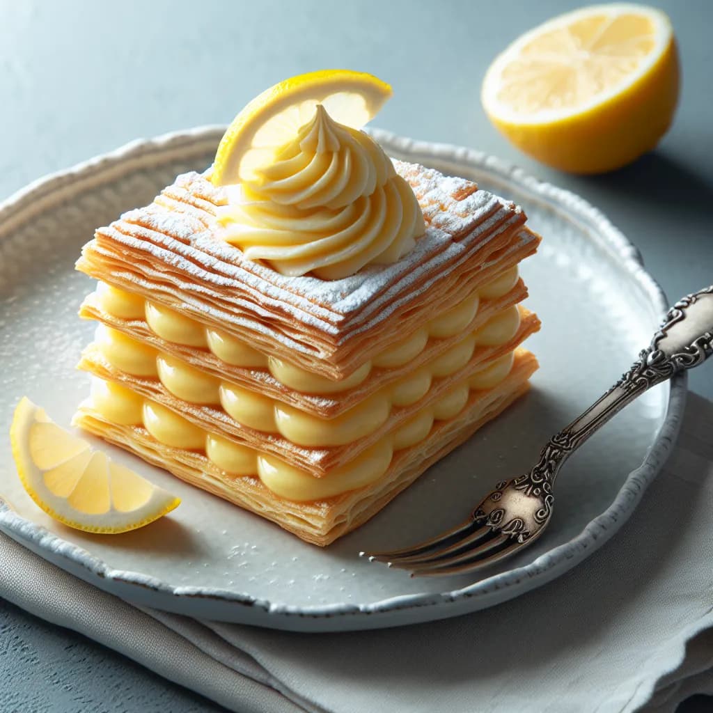 Mille-Feuille à la Crème de Citron