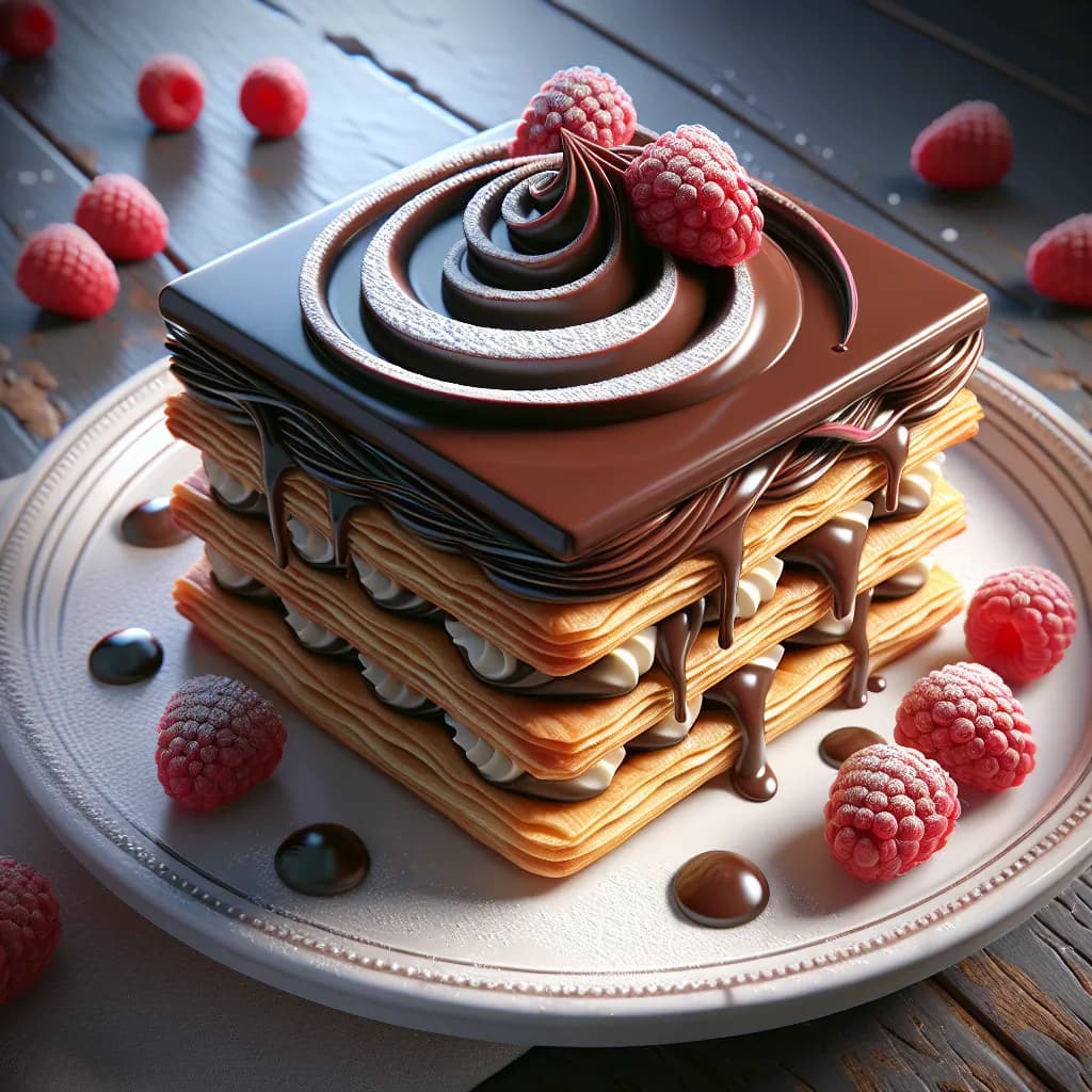 Mille-Feuille au Chocolat