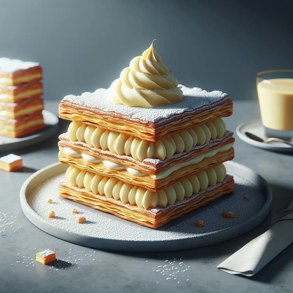 Mille-feuille à la Vanille
