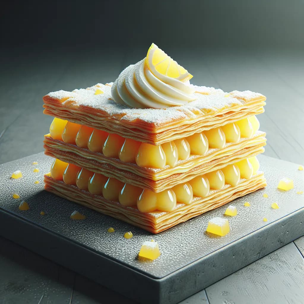 Mille-feuille au Citron