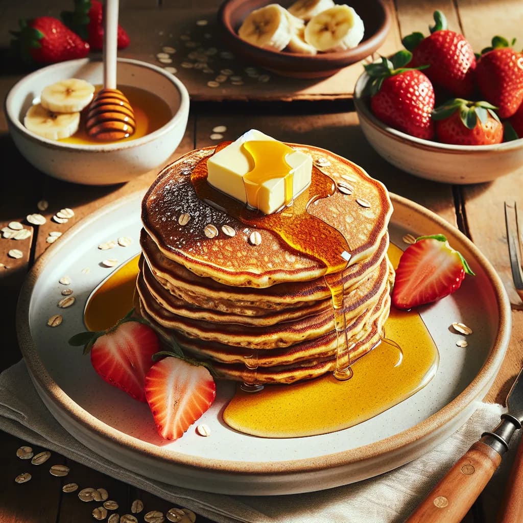 Millet and Oats Pancakes