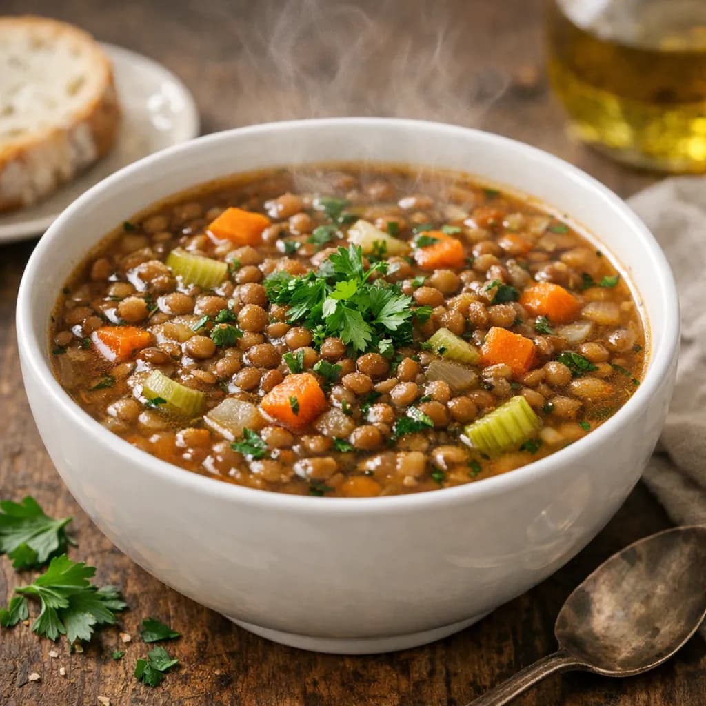 Mimi's Savory Lentil Soup