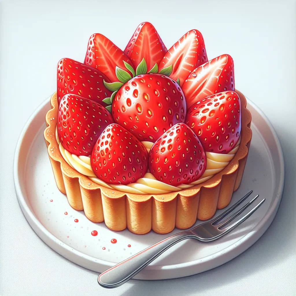 Mini Tarte aux Fraises Classique