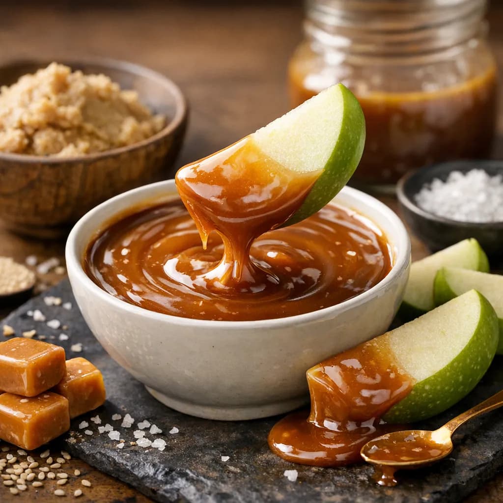Miso Caramel Dipping Sauce