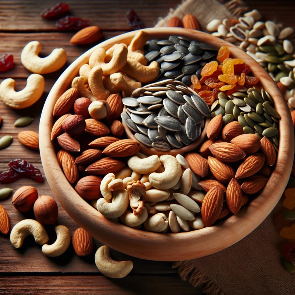 Mixed Nuts and Seeds Trail Mix