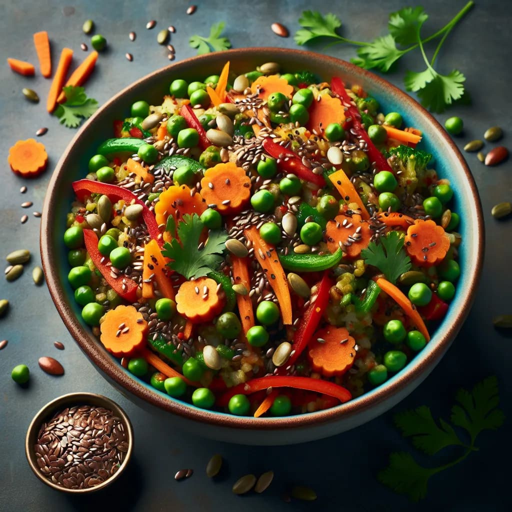 Mixed Seed Vegetable Upma