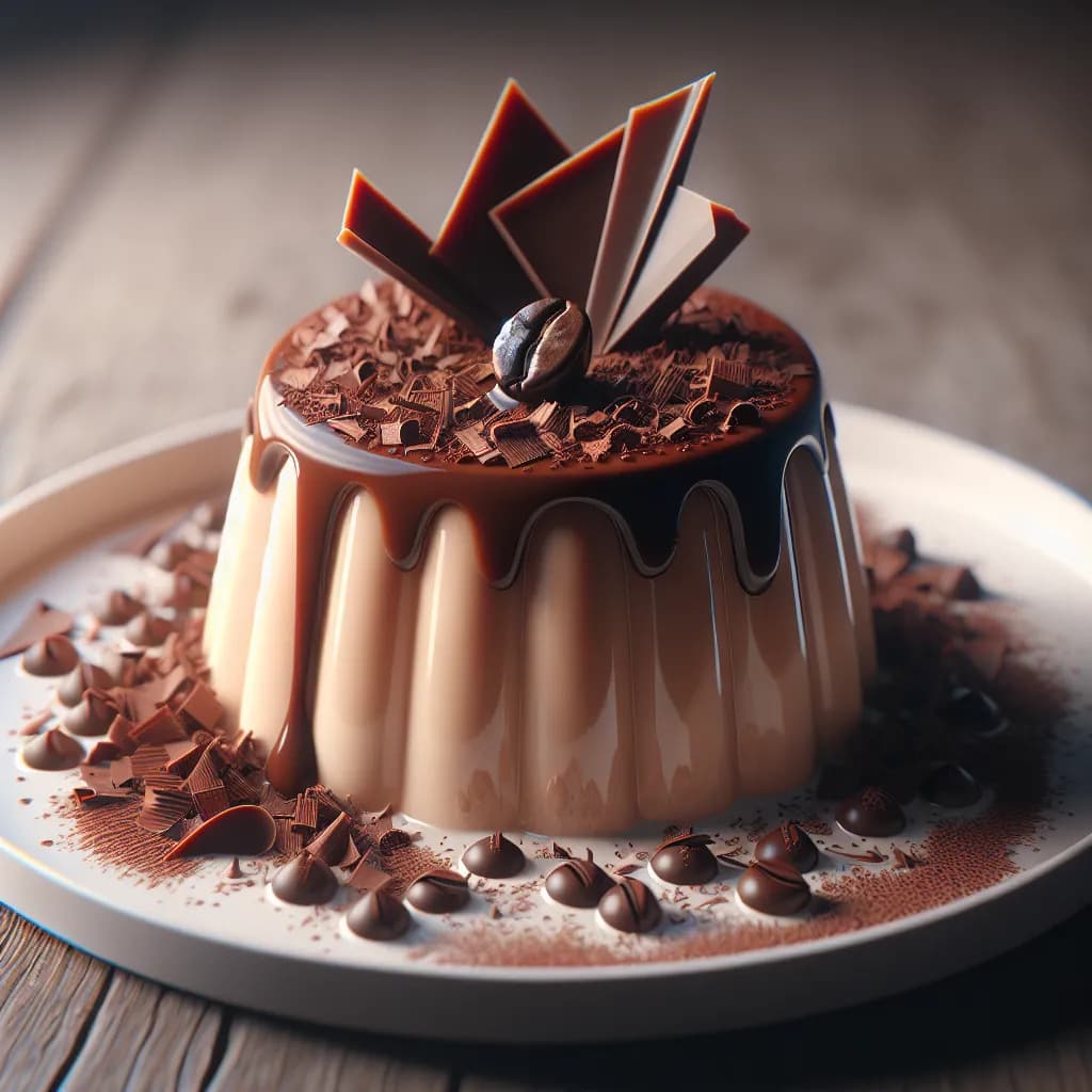 Mocha Panna Cotta