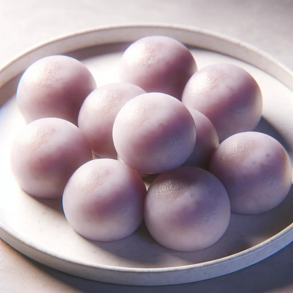 Mochi Taro Balls