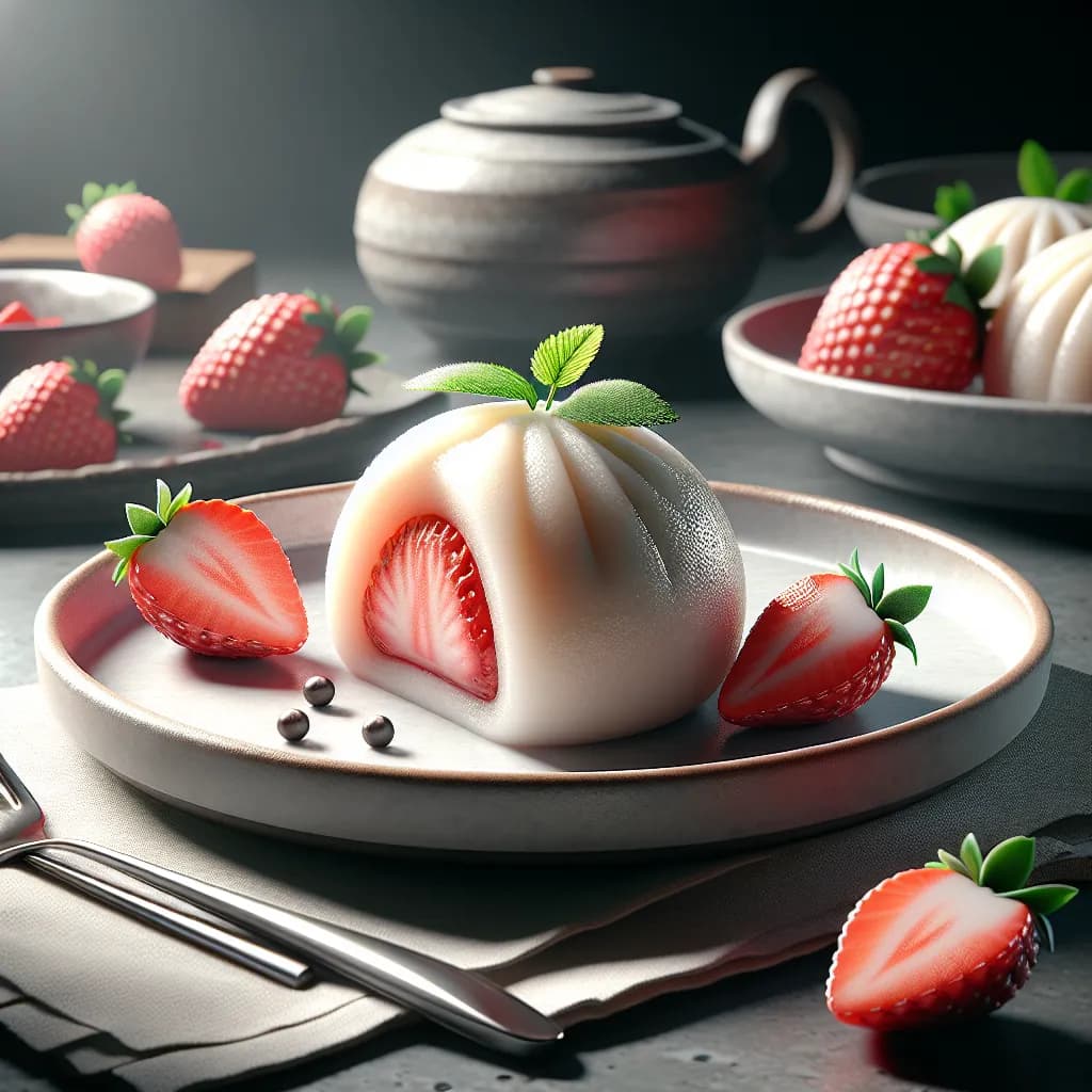 Mochis de Fresa