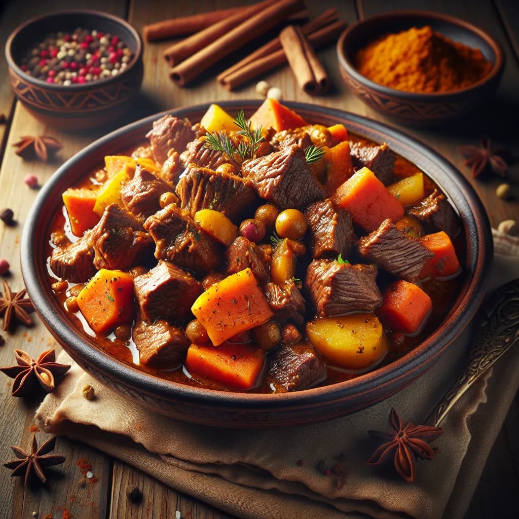 Moroccan Beef Stew