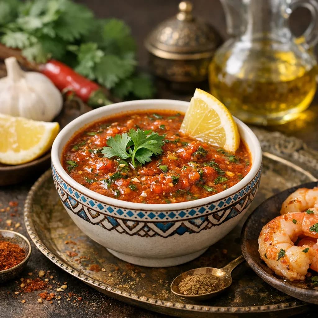 Moroccan Chermoula Cocktail Sauce