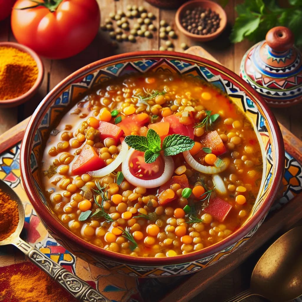 Moroccan Lentil Soup