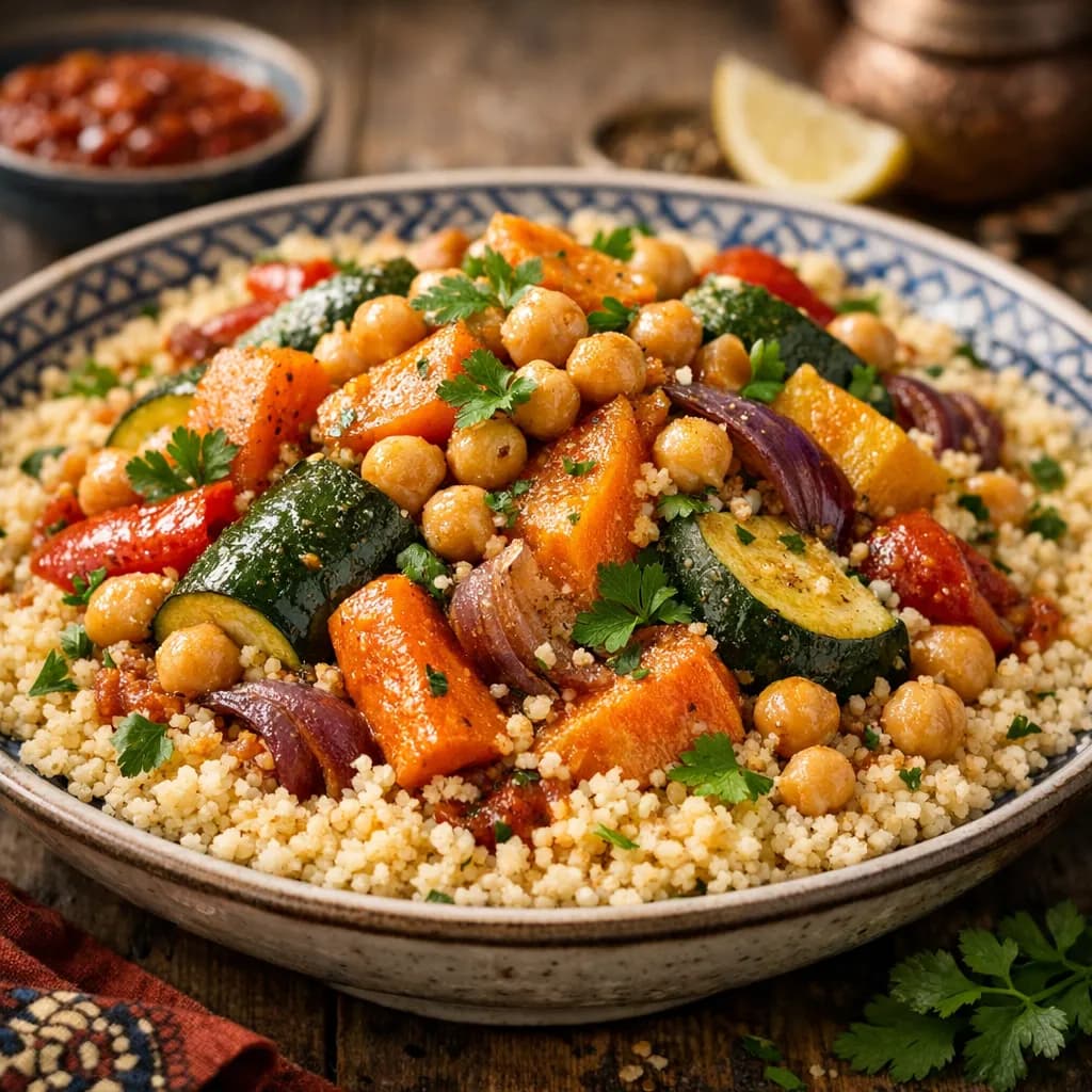 Moroccan Vegetable Couscous