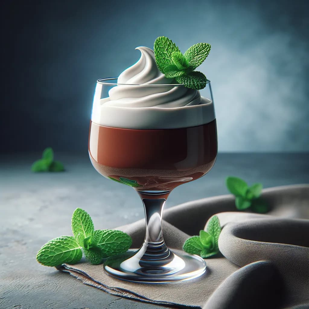 Mousse au chocolat et yaourt