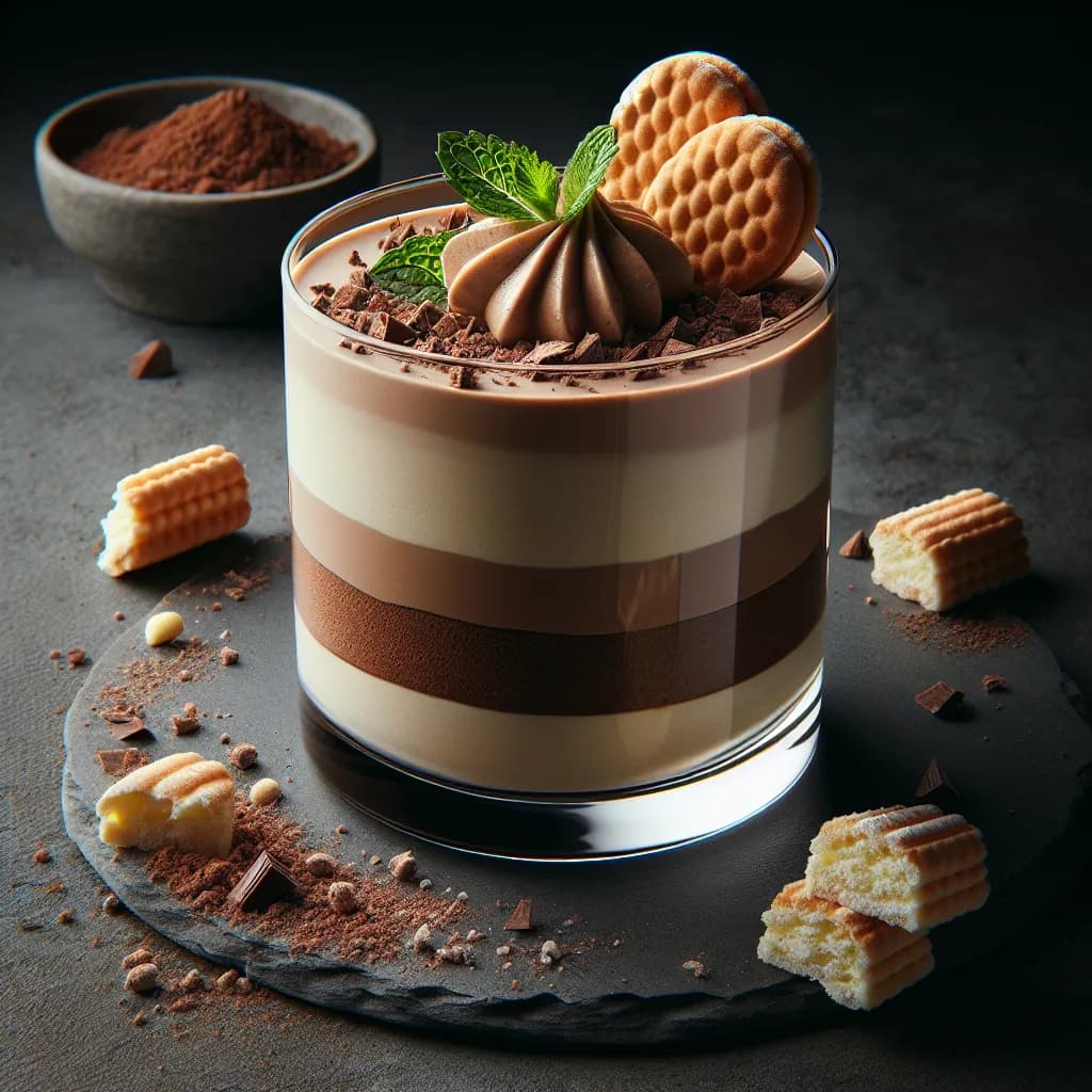 Mousse di Amaretti e Cacao
