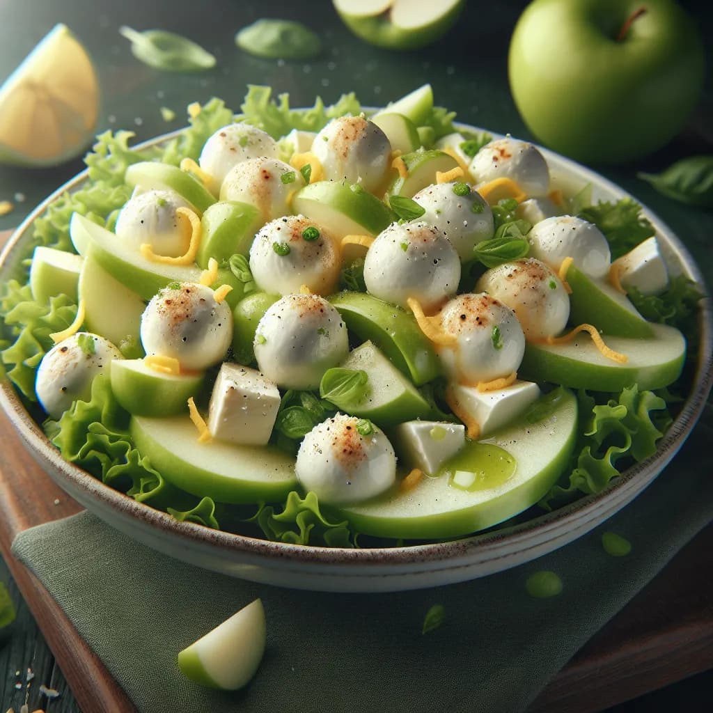 Mozzarella-Apfel-Salat