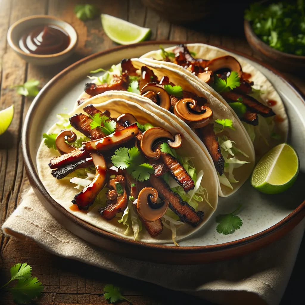 Mu Shu Pork Tacos