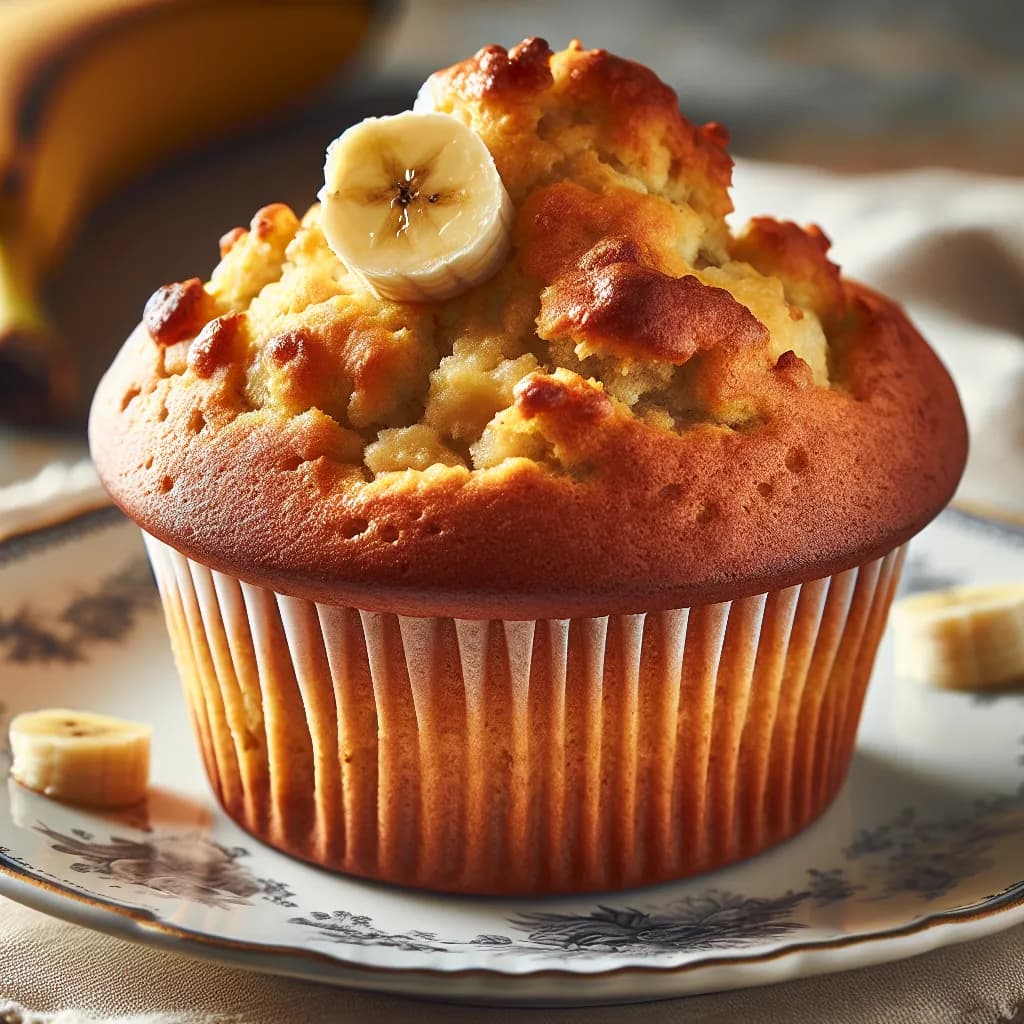 Muffin alla Banana Senza Uova