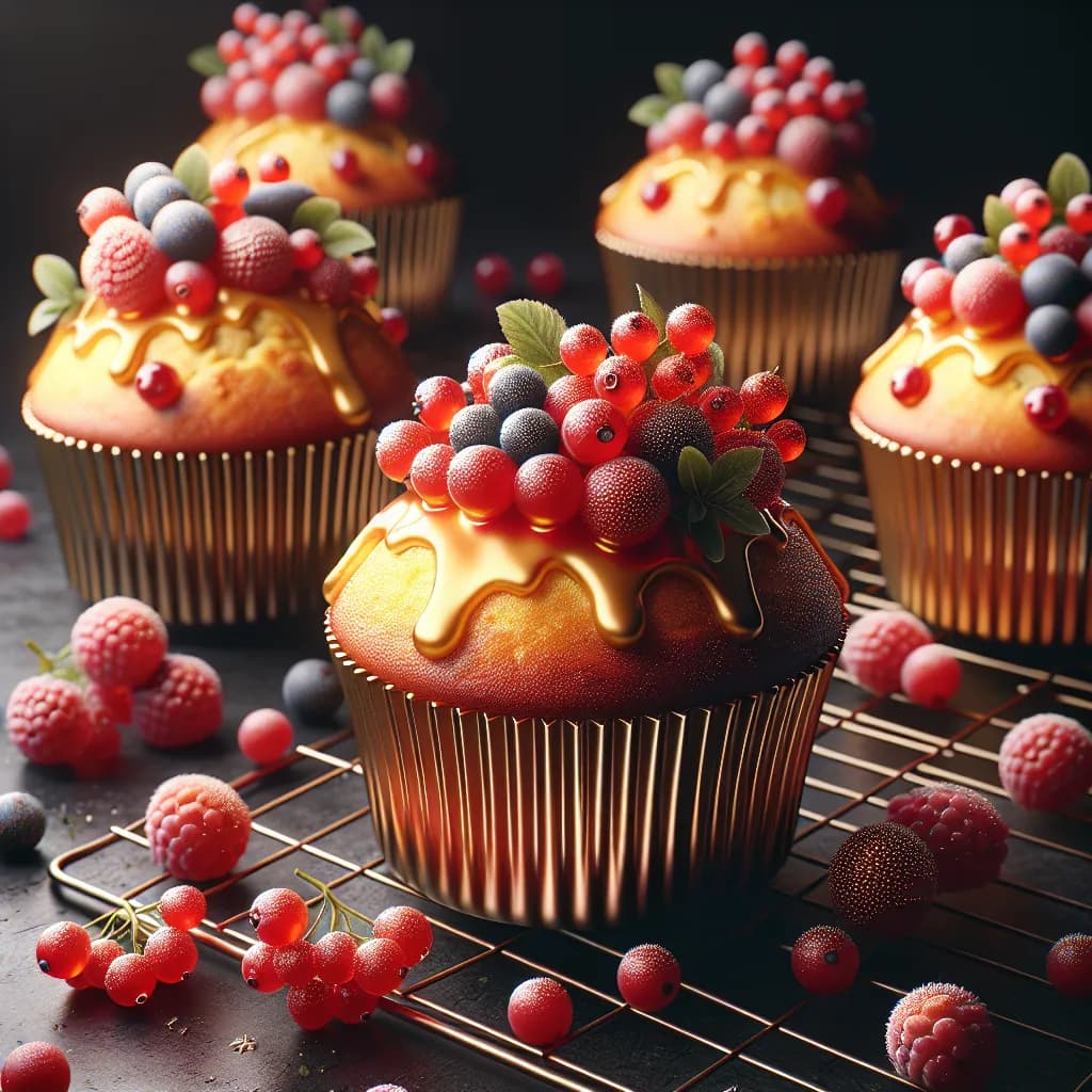 Muffins aux fruits à l'Extra Crisp