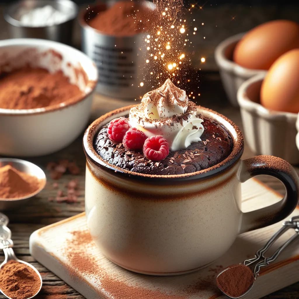 Mugcake Proteico al Cacao