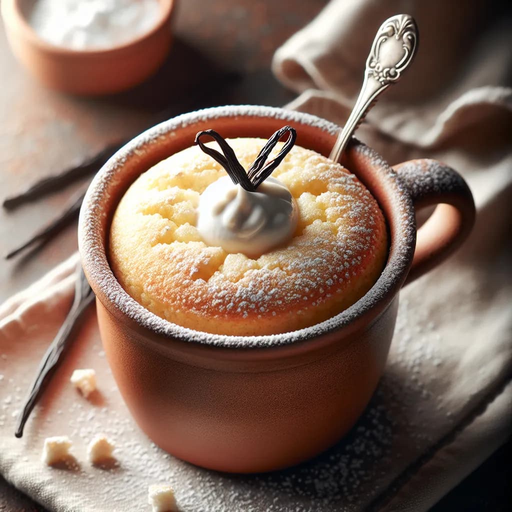 Mugcake alla Vaniglia