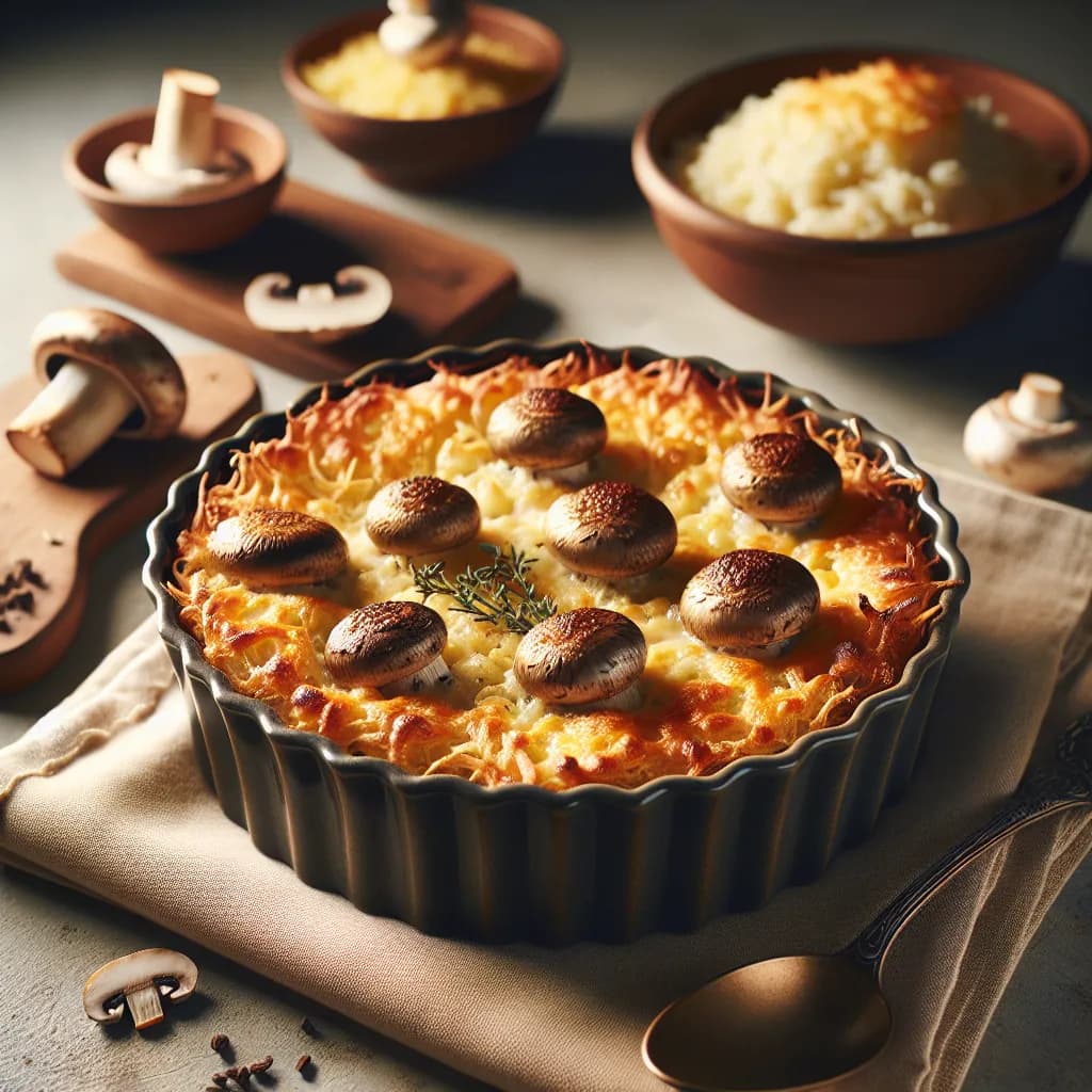 Mushroom and Rice Casserole