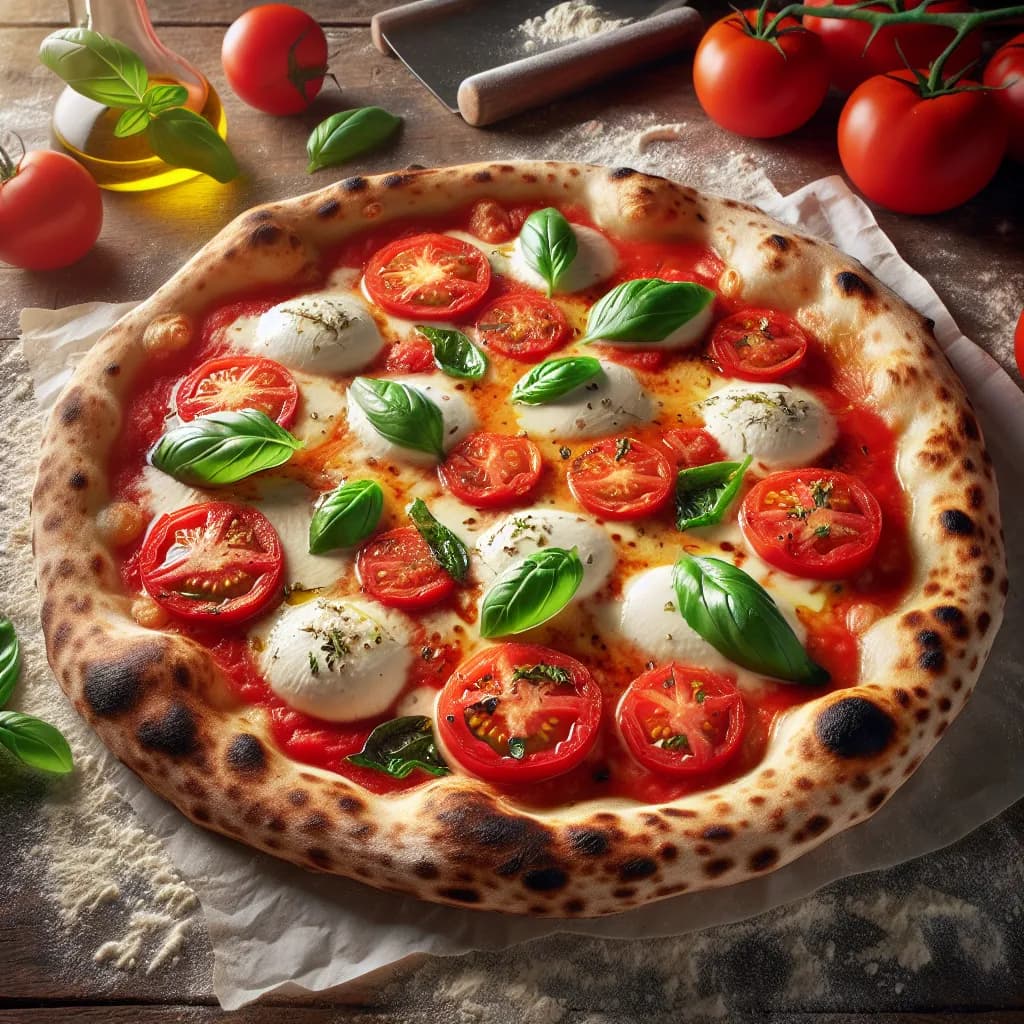 Neapolitan Margherita Pizza