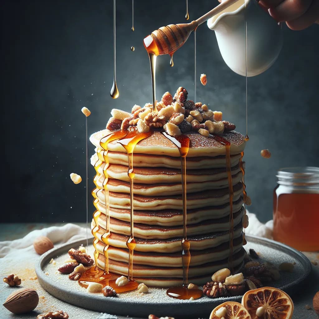 Nutty Milk Pancakes