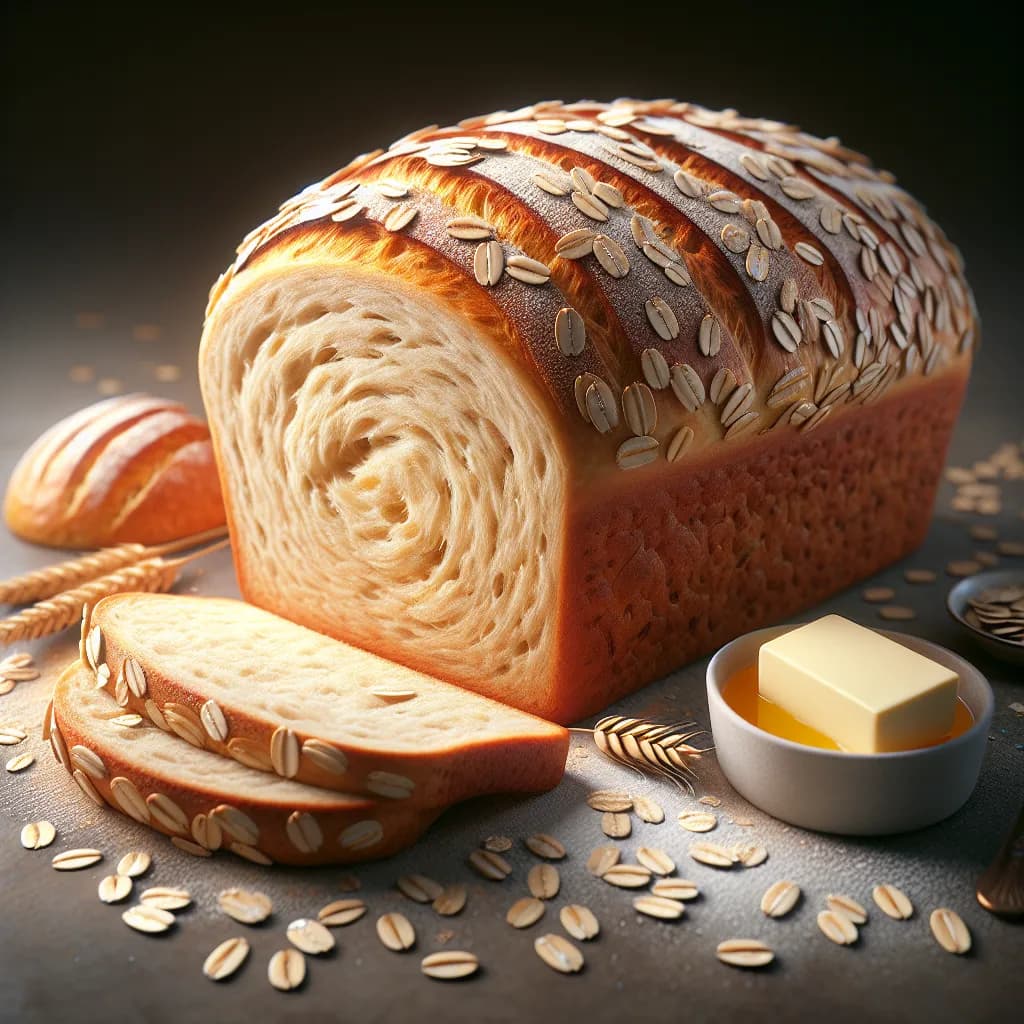 Oatmeal Bread Loaf