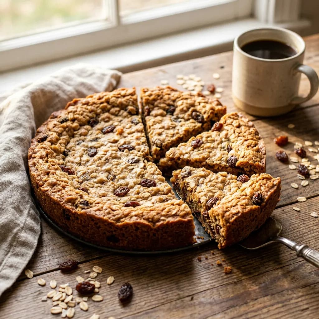 Oatmeal Raisin Cookie Cake