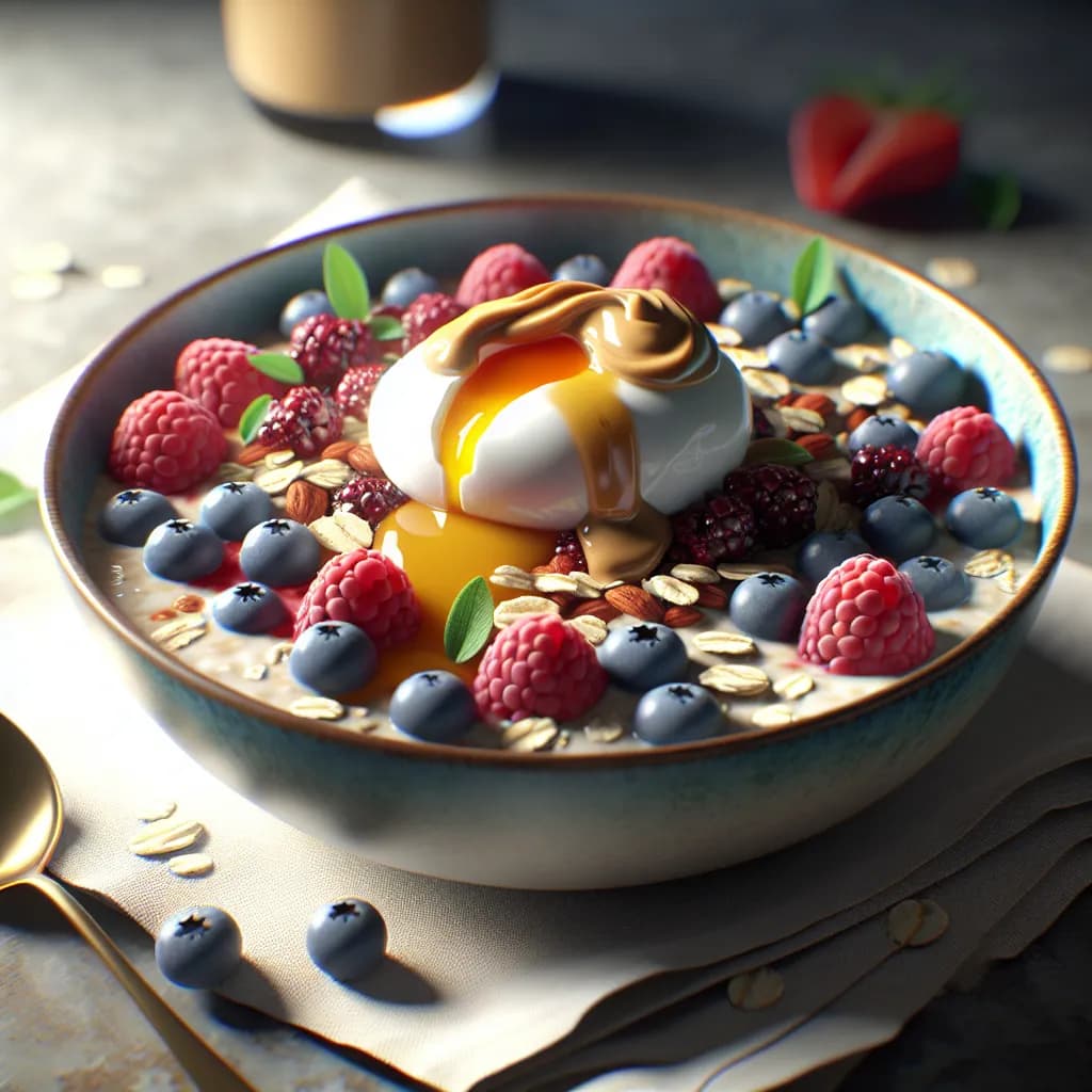 Oats and Berry Breakfast Bowl