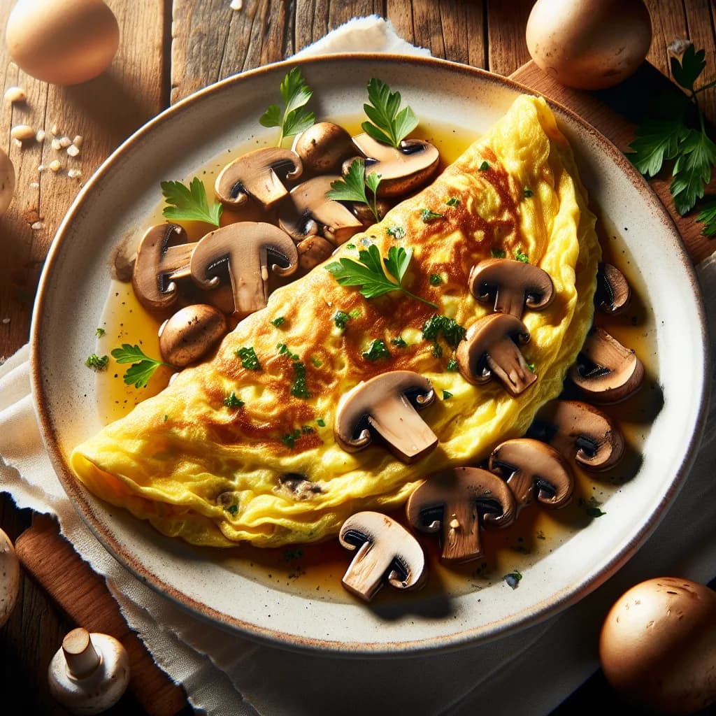 Omelette ai funghi