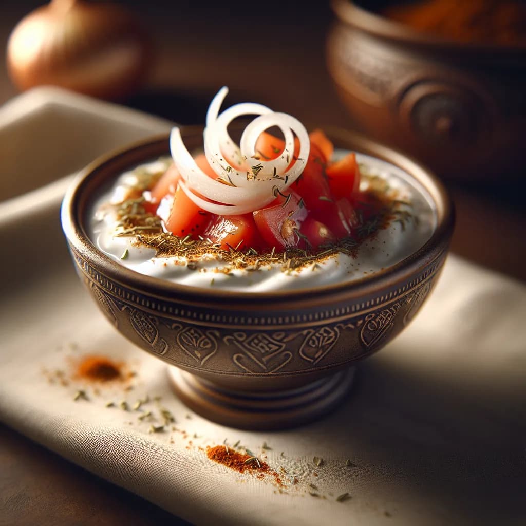 Onion Tomato Raita