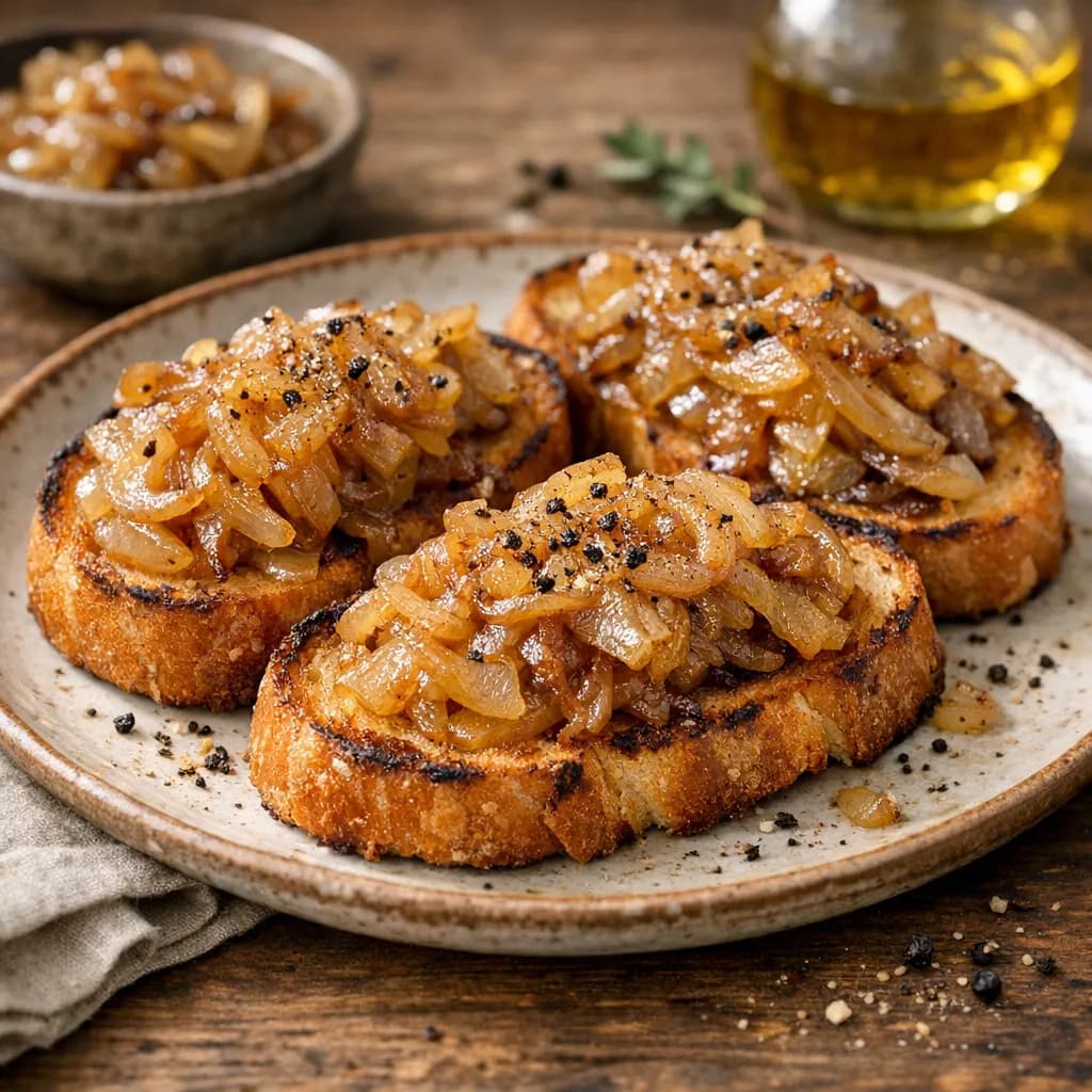 Onion and Toasts