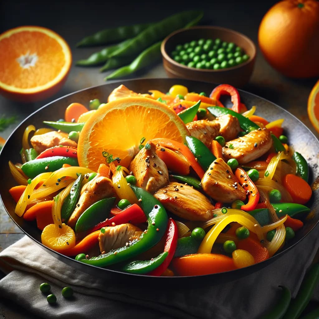 Orange Chicken Stir-Fry