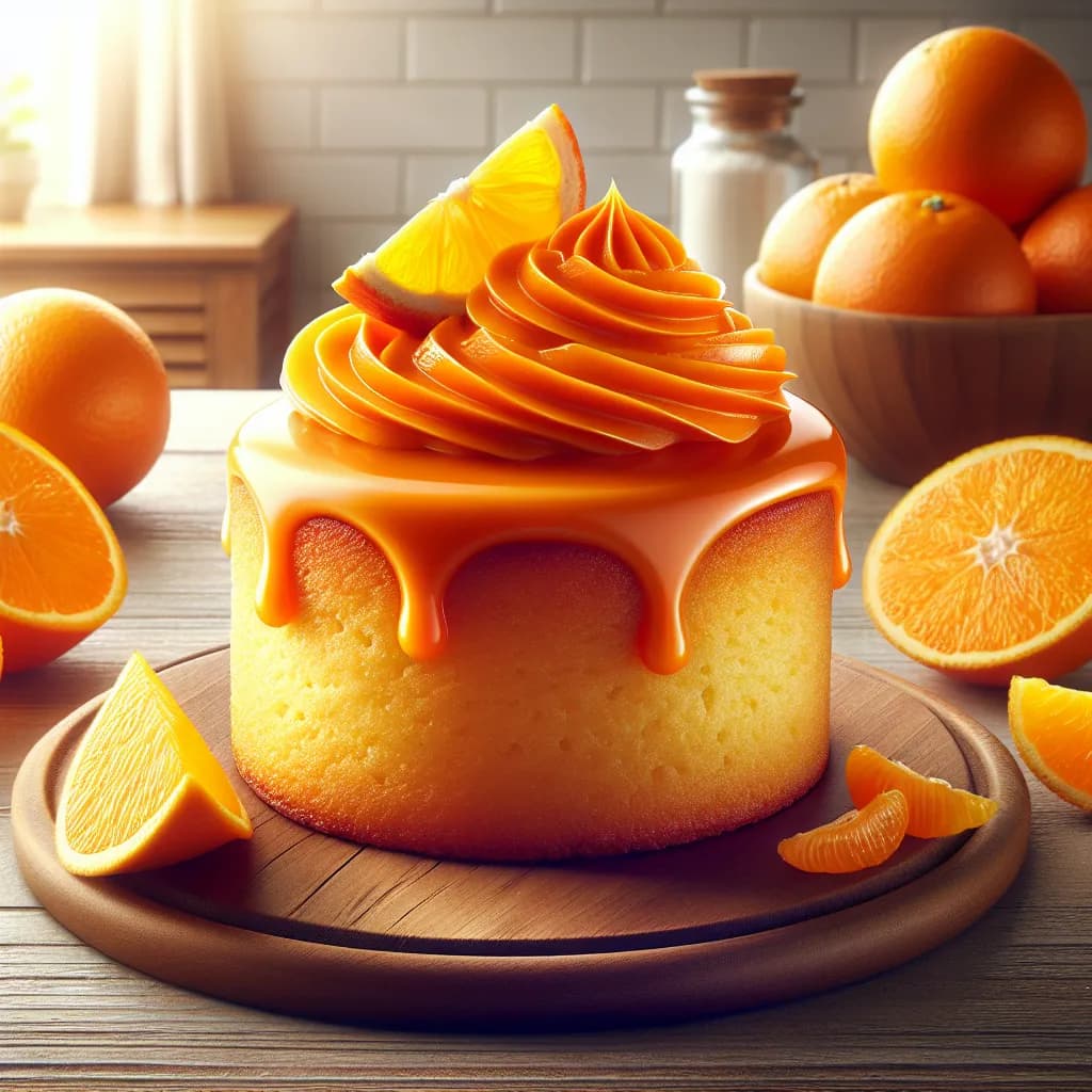 Orange Infused Icing