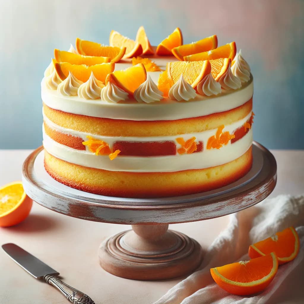 Orange Vanilla Cake